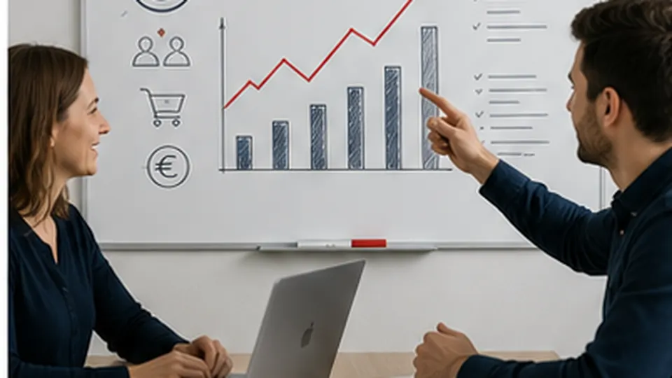 Illustration professionnelle sur augmentation du chiffre d’affaires : diagnostic et usages
