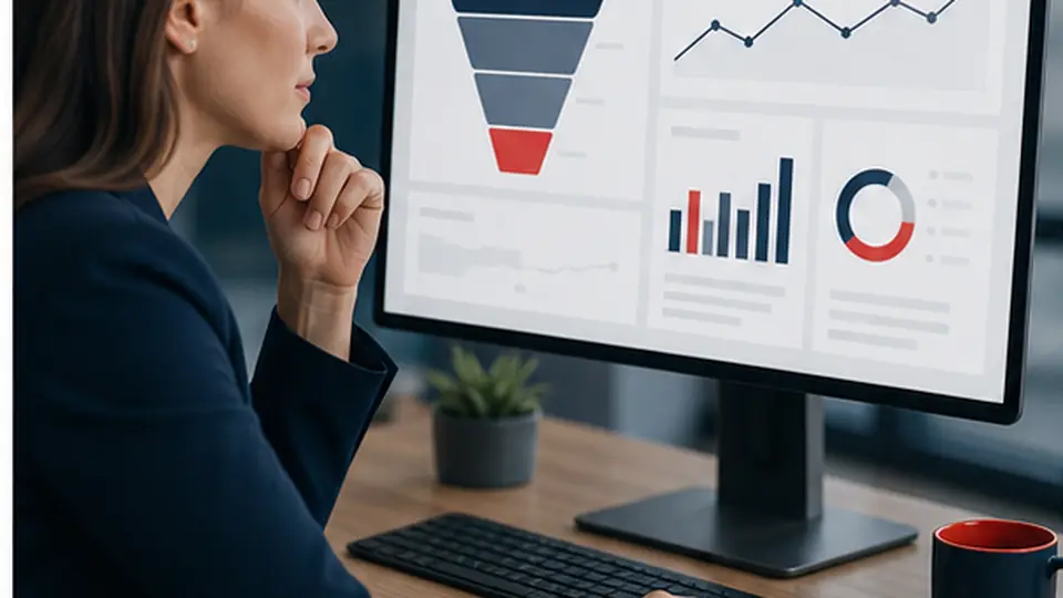 Tableau de bord Google Analytics 4 analysé pour améliorer les performances d’un site