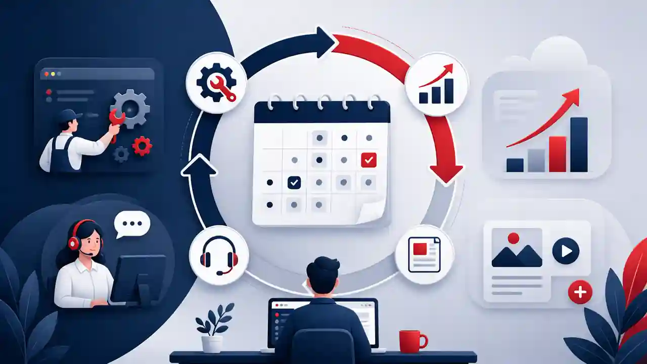 Abonnement mensuel web : maintenance et amélioration continue