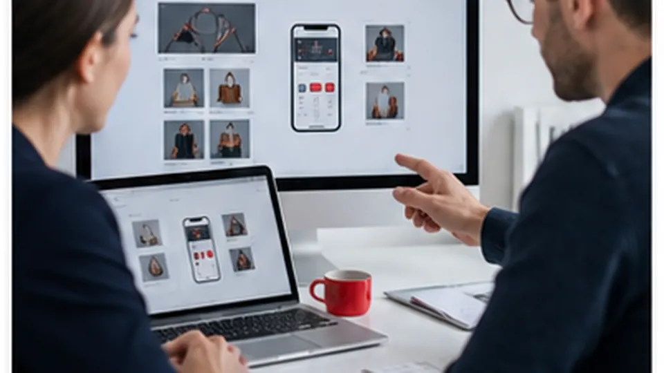 Illustration professionnelle sur site internet sur mesure : mise en œuvre et mesure