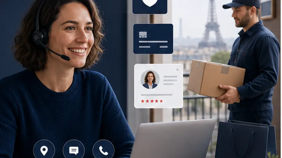 Équipe préparant une stratégie e-commerce adaptée au marché français