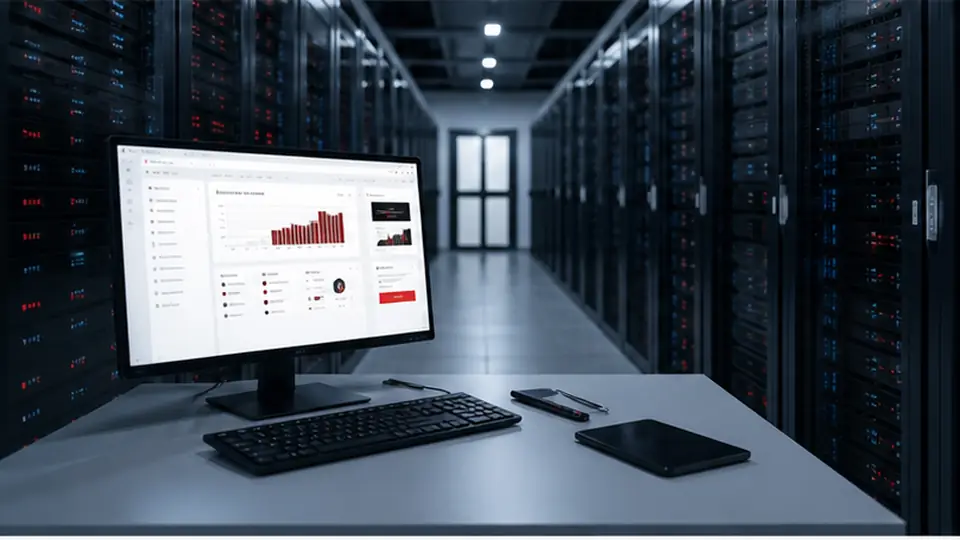 Infrastructure de serveurs utilisée pour héberger un site professionnel performant