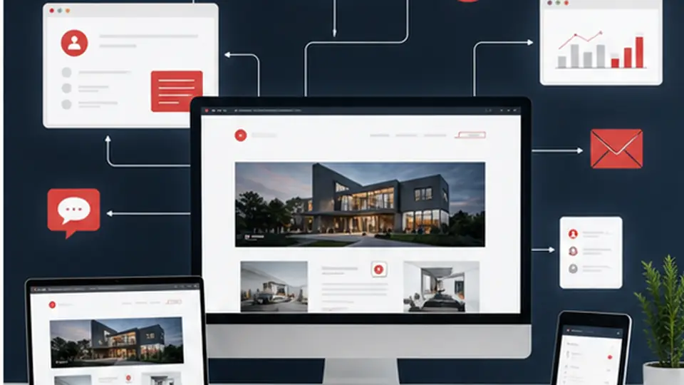 Outils numériques connectés autour d’un site web pour piloter une entreprise