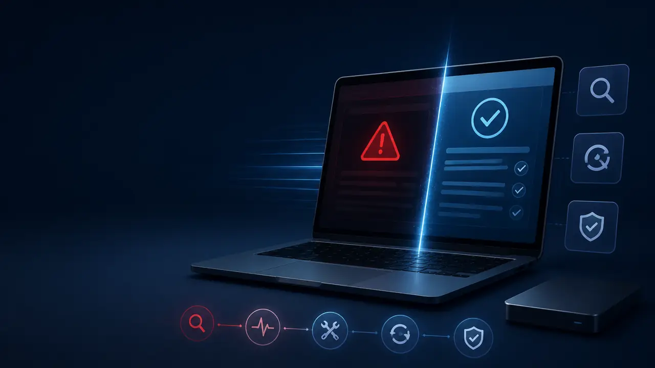Diagnostic et remise en service d’un site WordPress sur un ordinateur portable
