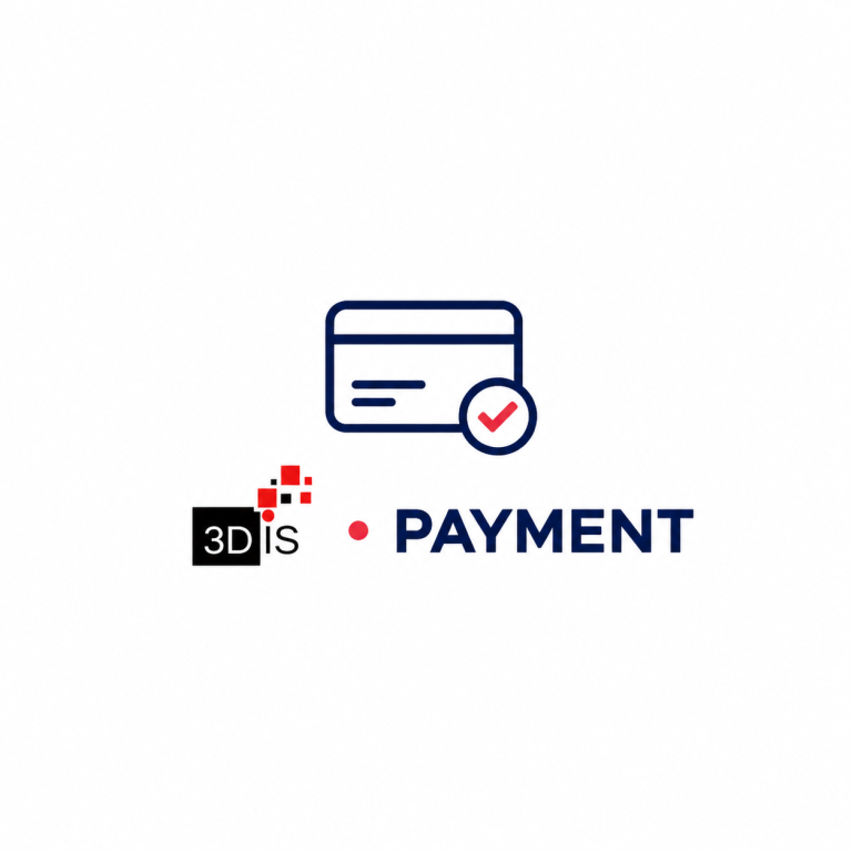 Logo officiel 3DIS PAYMENT, plugin de paiement WordPress